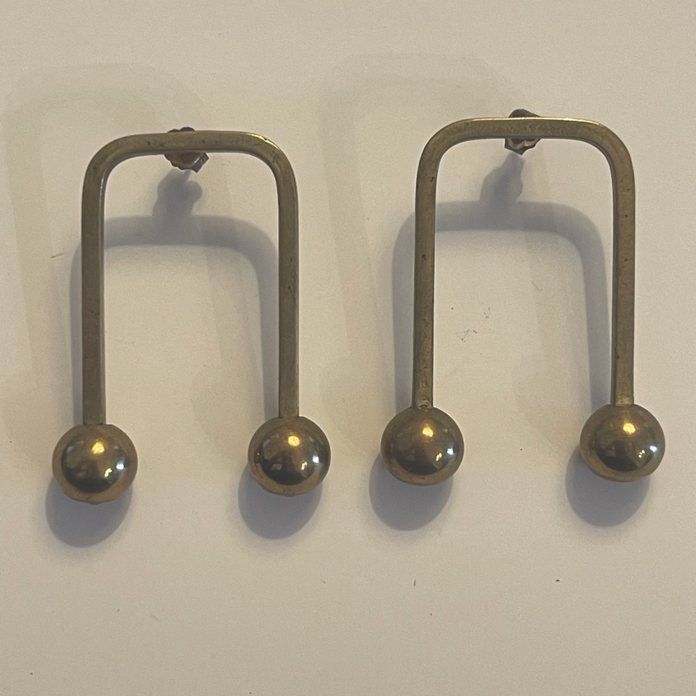 Nandi Naya Brass Zola Earrings